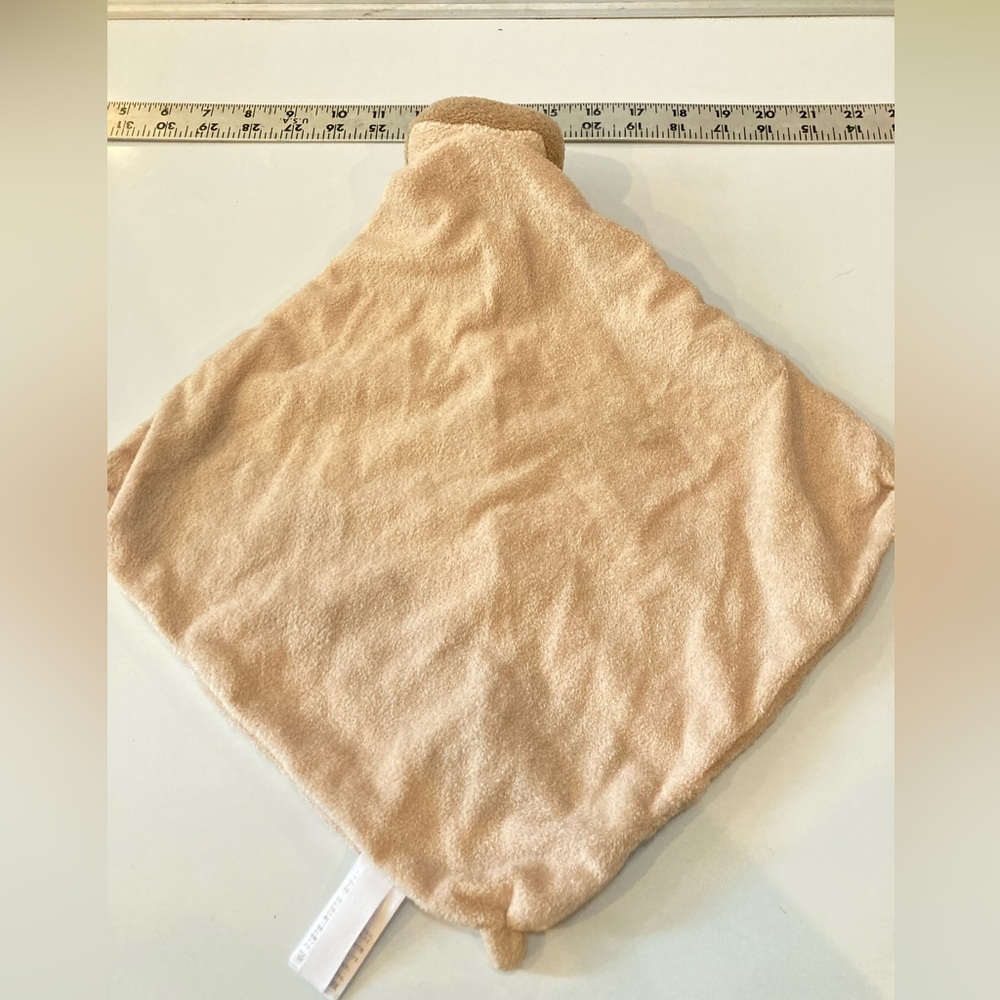 Angel Dear Brown Tan Toast Baby Blanket Security Lovey Lovie Blankie Cuddle - Picture 4 of 4